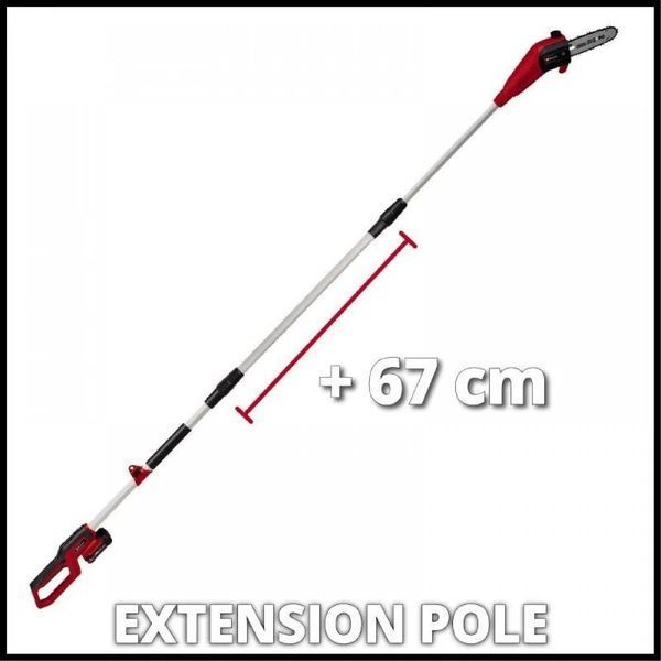 Висоторіз акумуляторний Einhell GC-LC 18/20 Li T-Solo + зарядний пристрій і акумулятор 18V 2 5 Ah 3410581K 3410581K фото