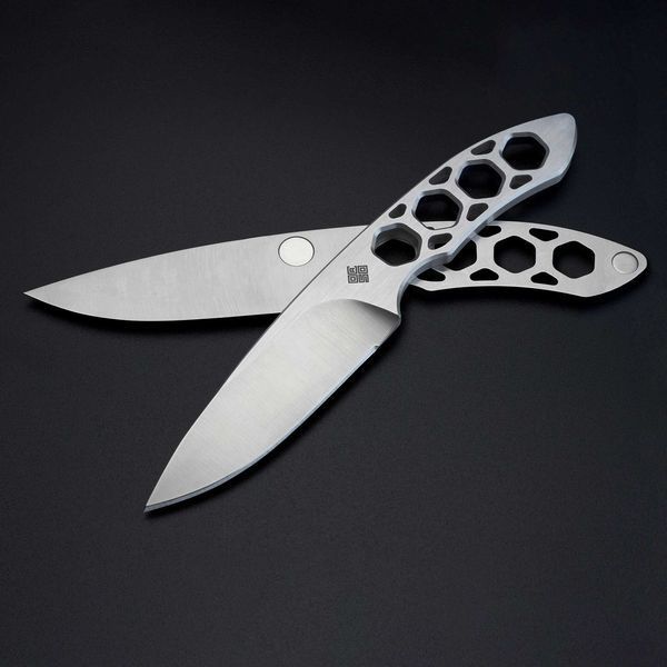 Набір з двох ножів Ocaso "Duo Desk Knife Spear Point" із підставкою з деревини горіха 80DKS фото