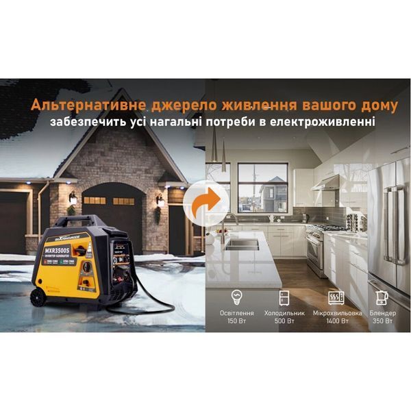 Генератор інверторний MaXpeedingRods MXR3500s mxr3500s фото