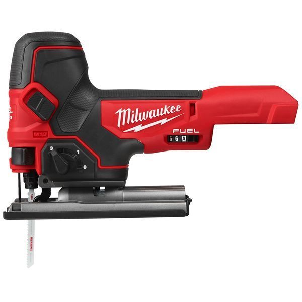Пила лобзикова акумуляторна безщіткова MILWAUKEE M18 FBJS-0X (каркас, аксесуари, HDкейс) 4933464799 фото