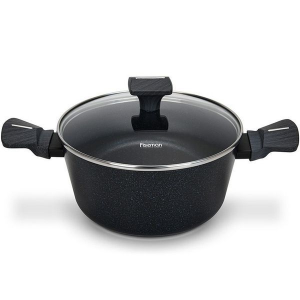 Каструля з кришкою Fissman Ferro 24x11,5 см/4,43 л 14525 14525 фото