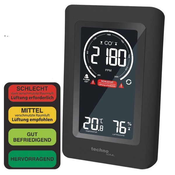 Метеостанція Technoline WL1030 Black (WL1030) DAS301569 фото