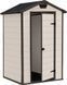 Садовий пластиковий будиночок Keter Manor 4x3, бежевий 7290106931732 фото 7
