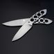 Набір з двох ножів Ocaso "Duo Desk Knife Spear Point" із підставкою з деревини горіха 80DKS фото 2