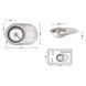 Кухонна мійка Brinex 7750 0,8 мм Micro Decor (BRIN7750MDEC08) SD00054095 фото 2