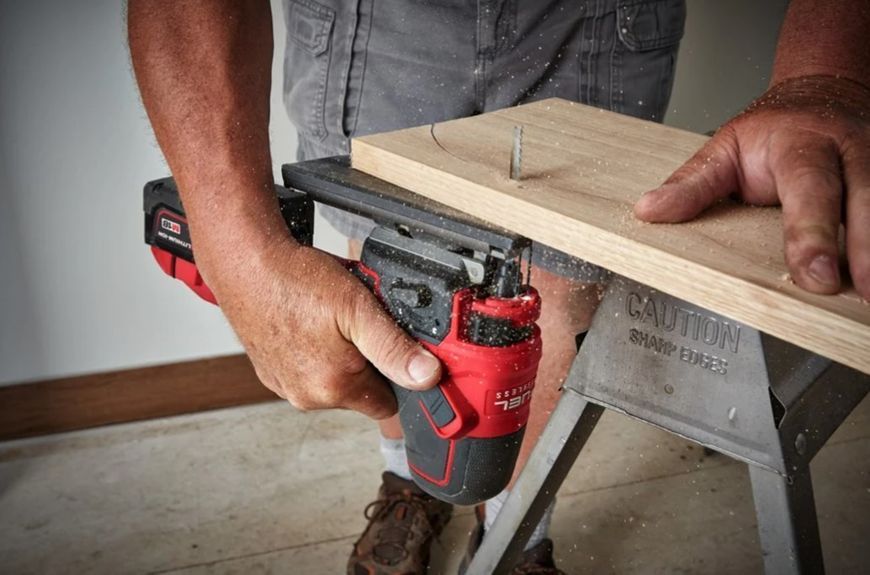 Пила лобзикова акумуляторна безщіткова MILWAUKEE M18 FBJS-0X (каркас, аксесуари, HDкейс) 4933464799 фото