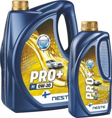 Олива моторна Neste Pro 0W20 5 л (СТ-00157315) СТ-00157315 фото