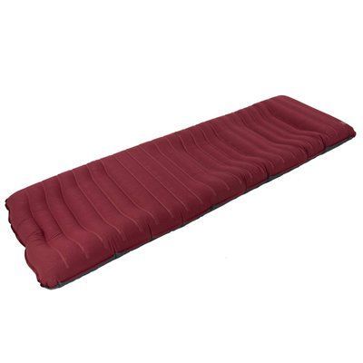 Килимок надувний Bo-Camp Laticuda Ergonomic Gold 191x60x14 cm Grey/Red (3107105) DAS301471 фото