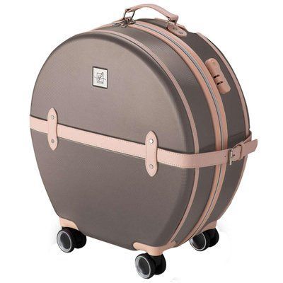Валіза Semi Line 24" (M) Brown/Pink Cream (T5673-3) DAS302679 фото