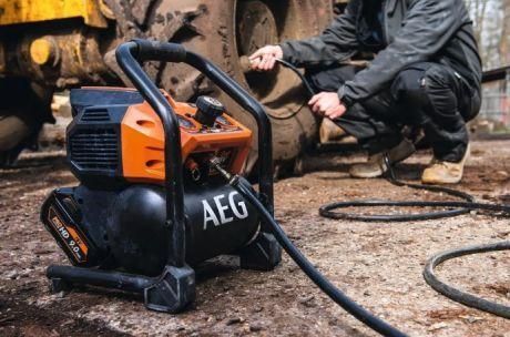 Компресор акумуляторний безщітковий AEG BK18-38BL-0 Каркас (4935471201) 4935471201 фото