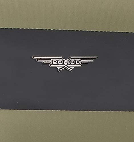 Рюкзак із відділенням для ноутбука 15 дюймів на 20 л POLICE SHROUD ANTI-THEFT BACKPACK чорний/зелений PT1692272_3-73 фото