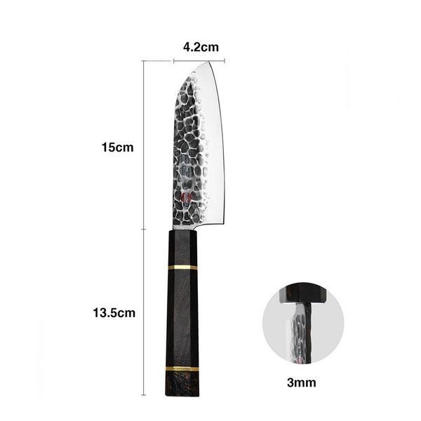 Нож-сантоку Fissman Kensei Bokuden 15 см 2556 2556 фото