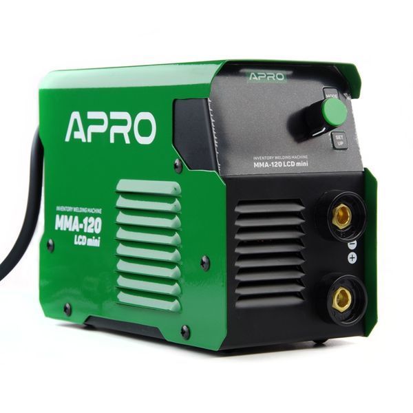 Зварювальний апарат інверторний APRO MMA-120 LCD mini 087296 фото