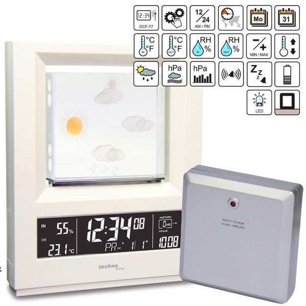 Метеостанція Technoline WS6620 White (WS6620) DAS302708 фото