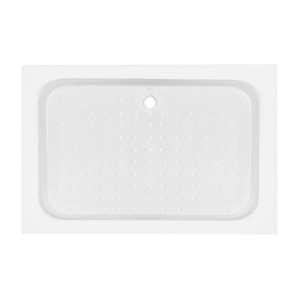 Душова кабіна Lidz Wawel SC120x80.SAT.LOW.FR, скло Frost 5 мм + Lidz Душовий піддон KAPIELKA ST120x80х14 SD00051440 фото