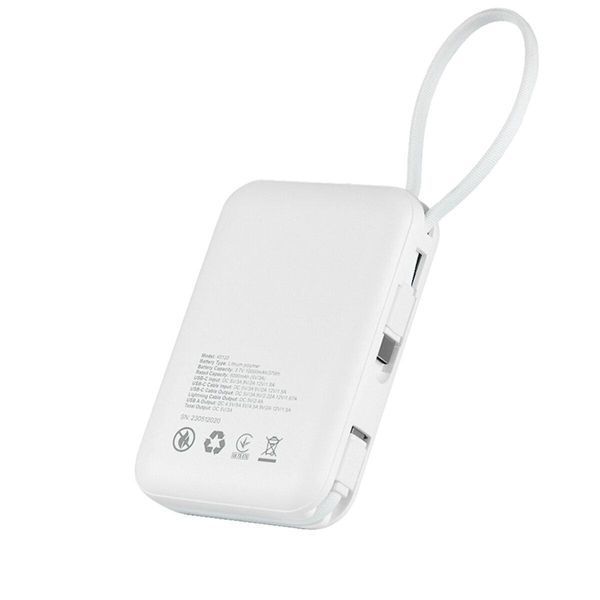 Повербанк (Power Bank) Brevia 10000mAh 22.5W Type-C+Lightning Cable, Li-Pol, LCD 45122(L) фото