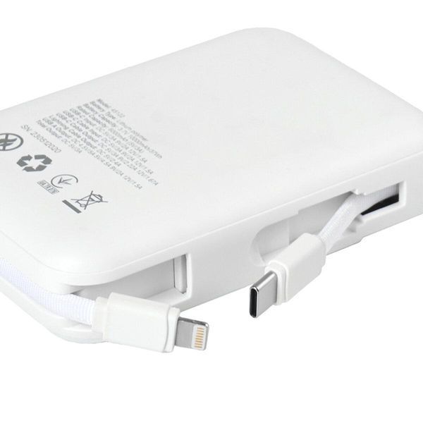 Повербанк (Power Bank) Brevia 10000mAh 22.5W Type-C+Lightning Cable, Li-Pol, LCD 45122(L) фото