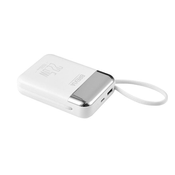 Повербанк (Power Bank) Brevia 10000mAh 22.5W Type-C+Lightning Cable, Li-Pol, LCD 45122(L) фото