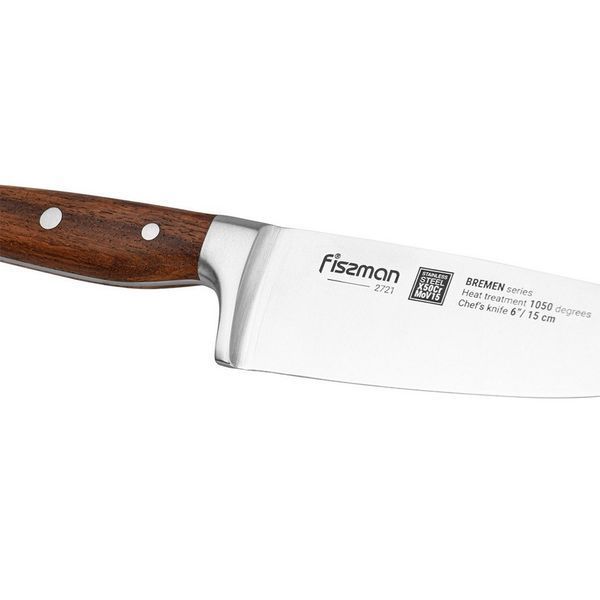 Ніж кухарський Fissman Bremen 15 см 2721 2721 фото
