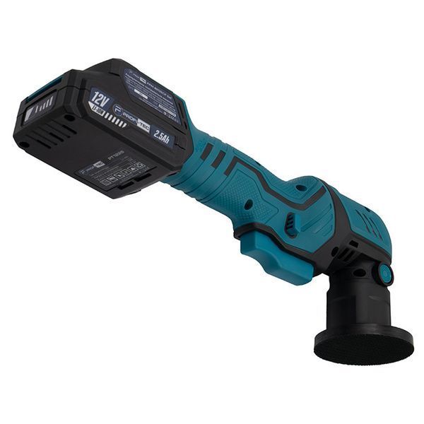 Акумуляторна ексцентрикова полірувальна машина PROFI-TEC PPM-8012SCP Set (1&times;PT1225 (2.5 А&middot;год), зарядне устр. 006070P фото