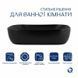 Комплект Qtap Robin: Раковина накладна прамокутна 600x390x150 мм Matt Black + Донний клапан PU03 SD00053420 фото 3