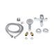 Змішувач для ванни Lidz Latwa 006 (з душовим гарнітуром) (k35) LDLAT006WHI45424 White SD00051548 фото 6