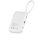 Повербанк (Power Bank) Brevia 10000mAh 22.5W Type-C+Lightning Cable, Li-Pol, LCD 45122(L) фото 3