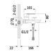 Змішувач для ванни Lidz Latwa 006 (з душовим гарнітуром) (k35) LDLAT006WHI45424 White SD00051548 фото 5