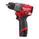 Дриль-шуруповерт акумуляторний безщітковий MILWAUKEE, M12 FDD2-0, 37/45Нм (каркас, кліпса для реміня, картонне пакування) 4933479872 фото 3