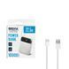 Повербанк (Power Bank) Brevia 10000mAh 22.5W Type-C+Lightning Cable, Li-Pol, LCD 45122(L) фото 9