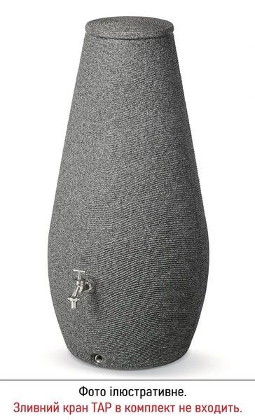 Ємність для збору дощової води Prosperplast Drop графіт 200 л 5905197568393 фото