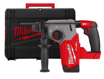 Перфоратор акумуляторний SDS-PLUS MILWAUKEE, M18 FH-0X, 2,5Дж (каркас, HDкейс) 4933478500 фото