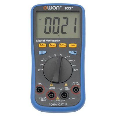 Цифровий Bluetooth-мультиметр OWON B33+ 888006(m) фото
