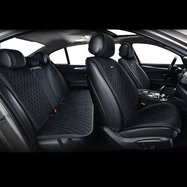 Комплект преміум накидок для сидінь BELTEX New York, black BX84100(L) фото