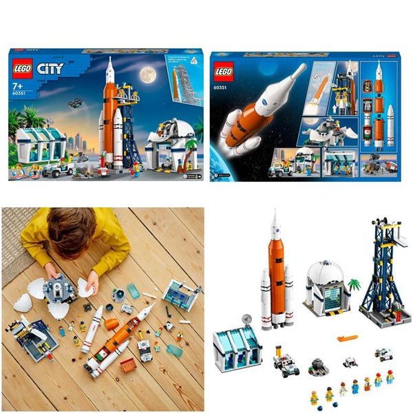 Конструктор LEGO City Космодр 60351L фото