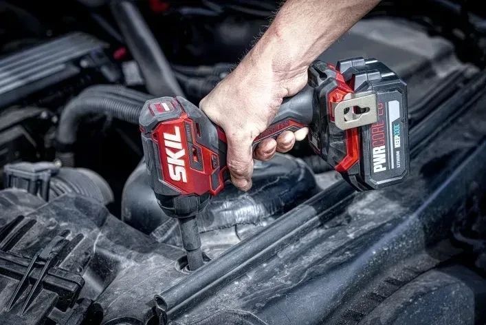 Гайковерт акумуляторний ударний без щітковий SKIL 3265 CA Compact + енергокомплект 3110 АА 11071900102 (акумулятор 2,5 Ah, заря 11071900102 фото