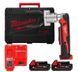 Інструмент для кабельних конекторів акумуляторний MILWAUKEE, M18 BSBT-202X (зарядний пристрій М12-18 FC. 2 акумулятори М18 В2 2А 4933493289 фото 1