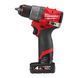 Дриль-шурупокрут акумуляторний MILWAUKEE, M12 FDD2-402X (+ заряд.пристрій, 2 акум., HD кейс) 4933479874 фото 2