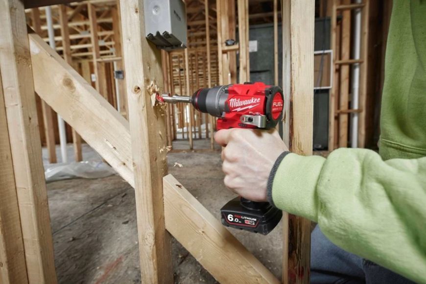 Дриль-шурупокрут акумуляторний MILWAUKEE, M12 FDD2-402X (+ заряд.пристрій, 2 акум., HD кейс) 4933479874 фото