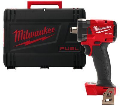 Гайковерт акумуляторний безщітковий 1/2'' MILWAUKEE, M18 FIW2F12-0Х, 339Нм, з кільцем (каркас, кліпса для реміня, HDкейс) 4933478443 фото