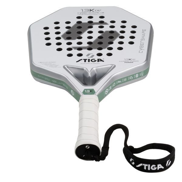 Ракетка для падел тенісу Stiga Racket 1.3K Ultra LW Cybershape (2203-1829-03) 931519 фото