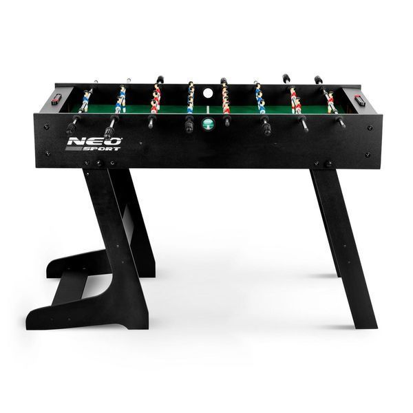 Настільний футбол Neo-Sport NS-803, 121 x 61 x 80 см - чорний 180300 фото