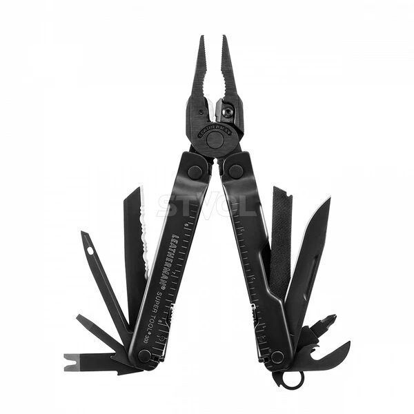 Мультиінструмент LEATHERMAN Super Tool 300M BLACK + безкоштовна доставка 832758 фото