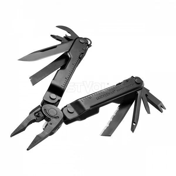 Мультиінструмент LEATHERMAN Super Tool 300M BLACK + безкоштовна доставка 832758 фото