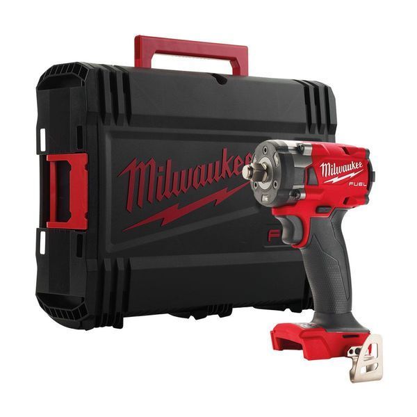 Гайковерт акумуляторний безщітковий 1/2'' MILWAUKEE, M18 FIW2F12-0Х, 339Нм, з кільцем (каркас, кліпса для реміня, HDкейс) 4933478443 фото
