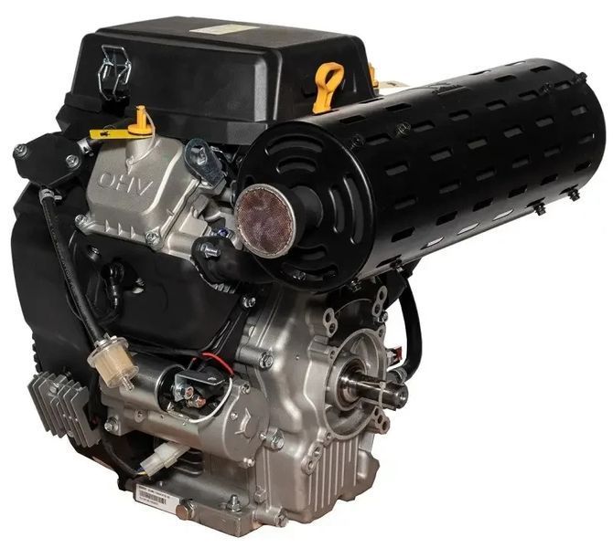 Двигун бензиновий Loncin LC2V80FD (30 к. с., ел.стартер, шпонка 36 мм, євро 5) 13007 фото