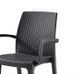 Стул садовий пластиковий BICA Verona armchair, графит 8003723491935 фото 2