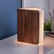 Світильник-книга на акумуляторі Smart Book, дерево горіх GK12W1 фото 5