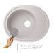 Кухонна мийка Lidz 620x500/200 GRA-09 (LIDZGRA09620500200) SD00039773 фото 3