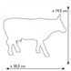 Колекційна статуетка корова Cow Parade Vaquita de Chocolat Size L (46705) 46705 фото 2